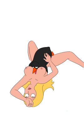beastiality blonde_female family_guy female penguin zoophilia