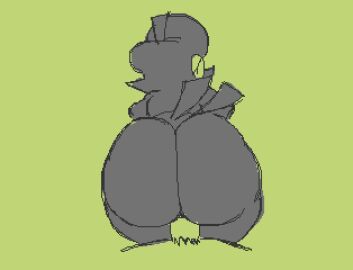 ambiguous_gender ambiguous_penetrated animated ass ass_focus avian avian_humanoid berryofmalice big_ass big_butt bird bird_tail butt_focus crow disembodied_hand hat headgear headwear looking_at_viewer looking_back looking_back_at_viewer sex sketch sound sound_effects tagme tail video