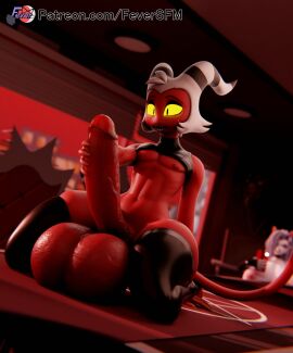 2024 3d anthro balls big_balls big_penis breasts canid canid_demon canine clothing demon demon_humanoid digital_media_(artwork) duo electronics female feversfm genitals hair hand_on_penis hellhound helluva_boss hi_res holding_object holding_phone humanoid humanoid_genitalia humanoid_penis imp kneeling legwear loona_(helluva_boss) loona_(valorlynz) male mammal masturbation moxxie_(helluva_boss) moxxie_(valorlynz) mythological_canine mythological_creature mythology penile penile_masturbation penis phone solo_focus teeth text url white_hair yellow_sclera