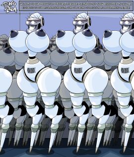 ass breasts drone droneification drones english_text female hourglass_figure huge_ass huge_breasts implied_transformation superweirdman text thick_thighs transformation ugly what wide_hips