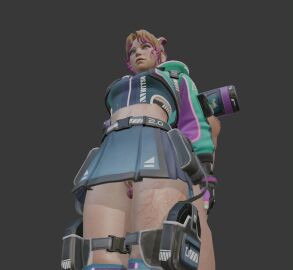 3ddeed apex_legends blender_eevee no_sound short_shorts skirt tagme thigh_sex thighs video wattson_(apex_legends) work_in_progress