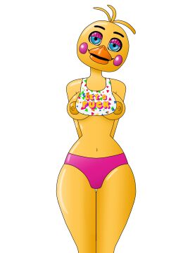 anthro chica_(fnaf) female five_nights_at_freddy's oiledupdegenerate robot solo tagme toy_chica_(fnaf)