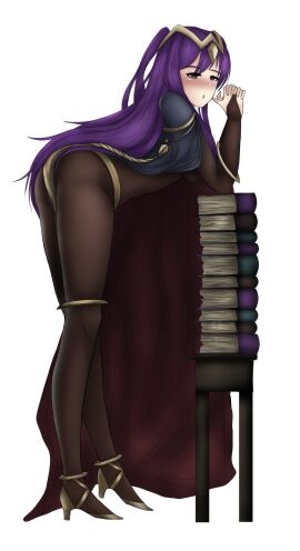 cosplay doki_doki_literature_club female genkun halloween halloween_costume tharja_(fire_emblem)_(cosplay) yuri_(doki_doki_literature_club)