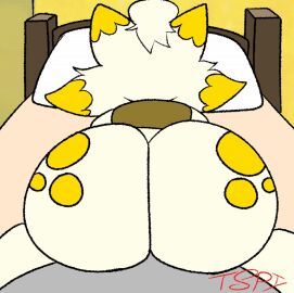 anal anal_sex animal_humanoid animated anthro anthro_penetrated apricot_(tspithereal) ass bed bed_sex bed_shaking bedroom bedroom_sex big_butt bodily_fluids bodily_fluids_on_penis bottomless bouncing_butt bubble_butt butt_focus cat_humanoid clothed clothing digital_media_(artwork) domestic_cat duo english_text felid felid_humanoid feline feline_humanoid felis femboy femboy_penetrated first_person_view from_behind_position fur fur_markings furniture genitals hair huge_butt huge_hips huge_thighs humanoid inside male male/male male_penetrated male_penetrating male_penetrating_male mammal mammal_humanoid markings on_bed onomatopoeia partially_clothed penetration penile penile_penetration penis penis_in_ass rear_view sex sound_effects spots spotted_body spotted_butt spotted_fur text thick_thighs topwear topwear_only tspithereal white_body white_fur wide_hips yellow_body yellow_fur yellow_spots