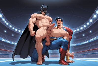 batman batman_(series) dc dc_comics gay male superhero superman superman_(series) yaoi