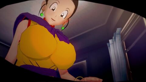 1boy1girl animated big_breasts black_hair chichi chichi_(majin_buu_saga) cowgirl_position cum_in_pussy cumming_together dragon_ball dragon_ball_z earrings incest koikatsu maxjay milf moaning_in_pleasure mother_and_son nude_female older_female pov pov_eye_contact pov_kiss sex son_goten sound tagme video waking_up wet_pussy younger_female