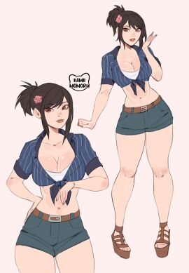 clothed female final_fantasy final_fantasy_vii final_fantasy_vii_remake kamii_momoru tifa_lockhart