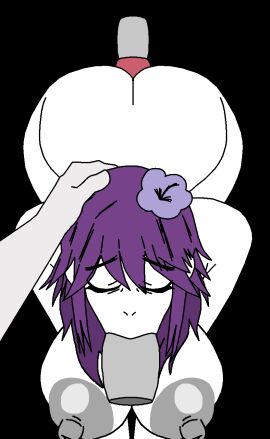 1girls anal anal_sex animated ass_jiggle back_view big_ass big_breasts blowjob breasts closed_eyes female hand_on_head jvne_(sewerslvt) male music_(culture) naked nipples no_background oral penis prolapse purple_hair sewerslvt sewerslvt_(artist) thick_thighs traced white_skin