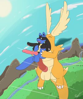 2d_animation animated anthro anthro_on_feral anthro_penetrated ass balls balls_deep balls_size_difference balls_slap balls_touching belly big_balls big_belly big_butt big_penis big_tail bodily_fluids canid canine closed_eyes crying deep_penetration dengon dragon dragonite dripping duo erection feral feral_penetrating feral_penetrating_anthro flying flying_sex forest forest_background frame_by_frame generation_4_pokemon generation_9_pokemon genital_fluids genitals hi_res huge_balls huge_cock knot leaking_precum loop lucario male male/male male_on_feral male_penetrated male_penetrating male_penetrating_male mammal mega_dragonite mega_evolution mountain mythological_creature mythological_scalie mythology nature nature_background nintendo open_mouth pawpads paws penetration penis penis_size_difference plant pokemon pokemon_(species) precum precum_drip precum_on_penis precum_squirt precum_string river scalie sex size_difference sky slap stomach_bulge sun tail tears thick_thighs tree wings zoophilia