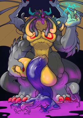 anthro balls blue_body claws cock cock_transformation comic dick dragon engis_(trencalos) furry fusion gay goo_creature goo_transformation homosexual horn hyper_balls hyper_penis male male/male male_only markings merging muscles muscular muscular_male penis penis_transformation reptile sentient_penis shark shark_tail sharp_teeth size_difference slime tail tail_mouth testicles tongue tongue_out transformation trencalos tusks vein veiny_penis wings