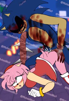 1boy 1girls amy_rose female kolossos male melonwat roblox roblox_game self_upload sonic.exe sonic.exe_(series) sonic.exe_the_disaster sonic_(series) sonic_the_hedgehog_(series) tagme watermark