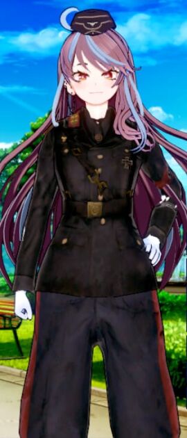 ario_honorario clothing emikukis female female_only koikatsu nazi nazi_germany no_penetration smile sumisa tagme uniform virtual_youtuber vtuber
