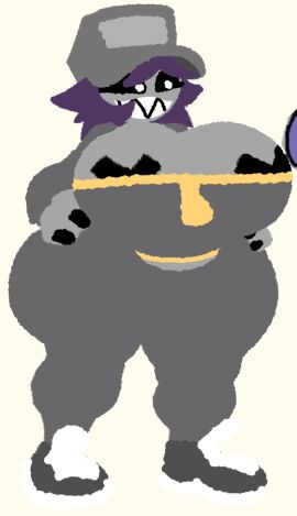 1girls areolae ass ass_bigger_than_head barefoot belly breasts chubby chubby_female color completely_nude digital_drawing_(artwork) drazercd female female_only five_nights_at_freddy's fnaf fnf_mods friday_night_funkin full_body huge_breasts moroon_gag nipples nude nude_female ourple_guy_(fnf_mod) pixel pixel_(artwork) pixel_art solo solo_female thick_thighs zipper_(moroon_gag)