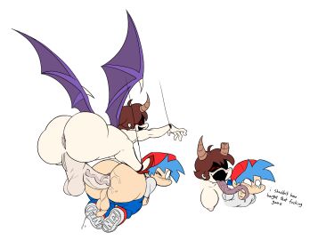 1boy anal_sex anus anus_peek ass backsack balls ballsack big_ass big_balls big_penis blush boyfriend_(friday_night_funkin) breasts bubble_ass bubble_butt color_edit creepypasta demon edit first_porn_of_character foot_on_head friday_night_funkin futa_on_male futanari girlfriend_(friday_night_funkin) gx_(marios_madness) huge_ass intersex licking long_tongue male necrophilia nipples oddity_(editor) penis taint thick_thighs voideyedpanda wide_hips wings