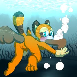 1girls 2boys anal anus cub drowning female launny male marine_the_raccoon oral raccoon sega skinny_dipping sonic_(series) sonic_rush_adventure sonic_the_hedgehog_(series) tagme underwater