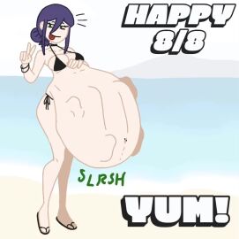 chainsaw_man digestion digestion_noises female_pred reze_(chainsaw_man) tagme video vore