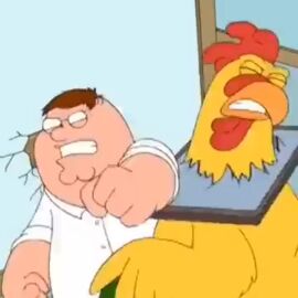 chicken do_not_delete epic family_guy fight peter_griffin punching roblox tagme video