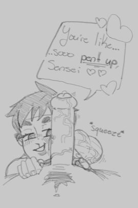 1boy ass balls big_penis blush capcom erection female grabbing_balls headband huge_ass imminent_fellatio imminent_oral male penis pent_up pubic_hair ryu_(street_fighter) sakura_kasugano saucegonspoiled sketch smile squeezing_balls street_fighter