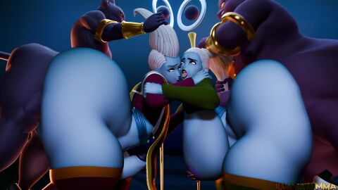 1girls 3boys 3d 3d_animation anal anal_orgasm anal_penetration anal_sex angel_(dragon_ball) animated anthro areolae ass ass_bigger_than_head ass_bigger_than_torso balls beerus bent_over big_ass big_breasts big_penis bisexual bisexual_male blue_body both_sexes_in_same_situation bottom_heavy bouncing_breasts breasts bubble_butt champa cum_while_penetrated dragon_ball dragon_ball_super fat_ass feline female femboy furry gay gay_sex huge_ass illamajamma jiggle jiggling_ass jiggling_breasts large_ass male massive_ass moaning moaning_in_pleasure nipple_piercing nipples open_mouth penis piercing pulling_hair rough_sex sex sound straight straight_sex thick_thighs thunder_thighs tongue tongue_out vados video whis white_hair wide_hips yaoi
