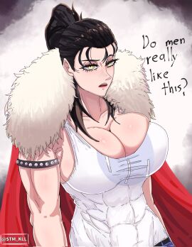 ass big_ass big_breasts breasts female female_thragg genderswap genderswap_(mtf) invincible rule_63 stm_kll tagme thragg yellow_eyes