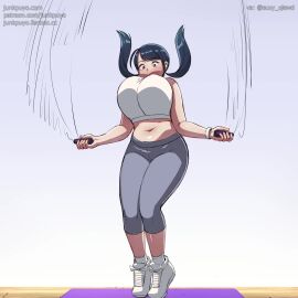 1girls animated ass big_belly black_hair bouncing_breasts breasts cameltoe chubby cleavage clothed covered_nipples exercise exercise_equipment female gym gym_equipment hip_adductor_machine holding_breath huge_ass huge_breasts jumping jumprope junkpuyo long_hair low_twintails music original overweight paid_reward_available plump pussy reverse_leg_extension_machine solo sound sports_bra suzy_qlewd tagme thick_thighs twintails video voice_acted weight_conscious white_sports_bra yoga_pants