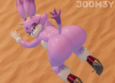 1girls 3d anthro ass ass_up bent_over big_ass big_butt blaze_the_cat blender blender_(software) bubble_ass bubble_butt cat_girl color curvy curvy_body curvy_female curvy_figure displayed female female_only glistening_body glistening_skin joom3y long_hair looking_back naked nude nude_female posing presenting presenting_ass purple_skin solo sonic_(series) sonic_the_hedgehog_(series) thick_ass thick_thighs watching wet wide_hips