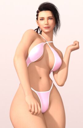 1girls 3d azucena_milagros_ortiz_castillo bandai_namco bikini breasts dark-skinned_female dark_skin female female_only fit fit_female latina namco partially_clothed peruvian_female smile solo stomach tekken tekken_8 thick_thighs titanms tomboy video_game_character video_games wide_hips