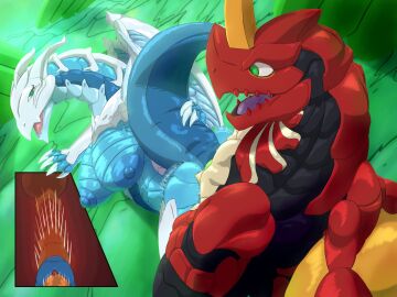 anthro bakugan bakugan_battle_planet big_breasts breasts climax drago dragon female furry impregnation male male/female sairus sex tagme women