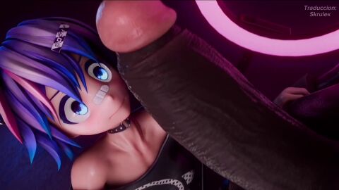 3d continuous_ejaculation cum_in_pussy cum_inside gigantic_penis kissing long_penis marceline monster_cock tagme video