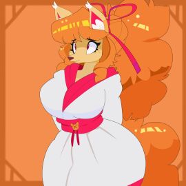 animated animated_gif anthro ass big_ass big_breasts big_butt big_thighs breasts ceroba_(undertale_yellow) ceroba_ketsukane commoddity female fox fox_girl furry furry_only gif huge_ass huge_breasts huge_butt huge_thighs nipples orange_nipples thick thick_ass thick_legs thick_thighs thighs undertale undertale_(series) undertale_yellow undressed undressing wide_hips