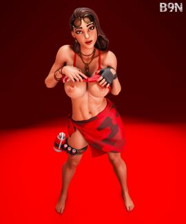 b9n big_breasts boardwalk_ruby_(fortnite) breasts chain_necklace female fingerless_gloves flashing flashing_breasts fortnite looking_at_viewer necklace partially_clothed partially_clothed_female ruby_(fortnite) shirt shirt_lift shirt_up skirt sunglasses sunglasses_on_head tagme