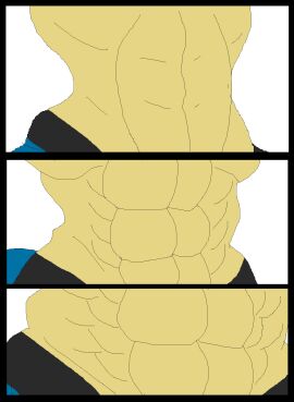 abs growth_sequence inflamusgrow lucario male muscle_growth muscles muscular muscular_male pokemon pokemon_(species)