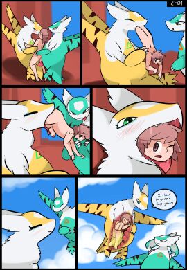 absurd_res anthro balls barefoot belly big_belly blush bodily_fluids canid canine comic digital_media_(artwork) duo e-01 english_text eon_duo erection feet female feral fur generation_3_pokemon genitals green_eyes hair hi_res human internal interspecies kissing latias latios legendary_duo legendary_pokemon male male/female mammal multicolored_body nintendo nude open_mouth oral_vore organs penis pokemon pokemon_(species) saliva simple_background size_difference smile stomach stomach_acid striped_body stripes swallowing tail teeth text tongue vore white_body white_fur x-ray_view yellow_eyes