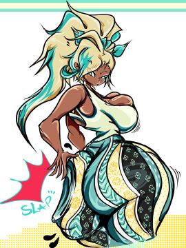 1girls 2025 absurd_res ass ass_focus ass_jiggle ass_ripple ass_waves big_ass big_breasts brazilian brazilian_female breasts breasts_bigger_than_head carol_(carro3dsculpts) carro3dsculpts cleavage clothed clothed_female curvy curvy_female curvy_figure dark-skinned_female dark_skin fat_ass female flare_pants forbidden_pants hourglass_figure hourglass_figured_female huge_ass jiggling_ass latina looking_back onomatopoeia original original_character rippling_ass slapping_ass slapping_butt slapping_own_ass solo solo_female spanking_own_ass spanking_self tank_top thedrown_(artist) thick_thighs tiny_waist two-tone_hair wasp_waist wide_hips