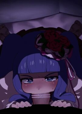 07th_expansion 1boy 1girls adult_and_teenager age_difference animated audible_creampie audio big_penis blowjob blue_eyes blue_hair blunt_bangs blush censor_bar cute deepthroat erika_furudo excessive_cum eye_contact female huge_cock large_penis long_penis longer_than_30_seconds looking_at_viewer male mizumizuni oral oral_creampie petite pov shorter_than_one_minute sound tagme umineko_no_naku_koro_ni vertical_video video voice_acted
