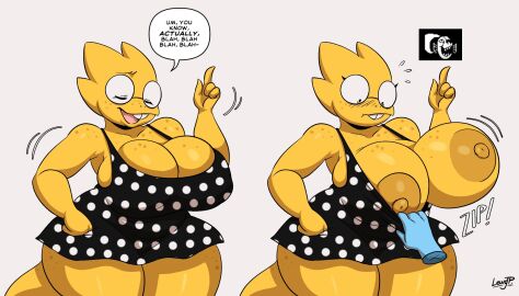 2023 2d 2girls alphys areola areolae ass assisted_exposure big_areola big_areolae big_ass big_breasts big_butt big_cleavage big_hips big_nipples big_thighs black_and_white_dress blue-skinned_female blue_body blue_skin blush boobs_bigger_than_head boobs_out breast_slip breasts breasts_bigger_than_head breasts_out chubby chubby_female cleavage closed_eyes_smile closed_mouth curvaceous curvy curvy_female curvy_figure dialog dialogue dialogue_bubble digital_art digital_drawing_(artwork) digital_media digital_media_(artwork) dress english eyebrows female female_only freckles freckles_on_breasts glasses glasses_on_head hand_on_hip hand_up hips huge_areolae huge_ass huge_boobs huge_breasts huge_cleavage huge_hips huge_nipples huge_thighs joaoppereiraus joke large_ass large_breasts laughing looking_down meme monster monster_girl motion motion_lines motion_outline nerd nerdy nerdy_female nipple_slip nipples open_eyes open_mouth partial_female plump polka_dot_dress pulling_down_dress scalie shirt_pull shortstack simple_background speech speech_bubble talking talking_to_another talking_to_partner teeth teeth_showing teeth_visible text text_bubble thick thick_hips thick_legs thick_thighs thighs tits_bigger_than_head tits_out tongue undertale undertale_(series) undyne voluptuous voluptuous_female wide_hips wide_sleeves yellow-skinned_female yellow_body yellow_skin