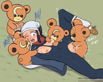 1girls :o akari_(pokemon) arm_grab arms_above_head arms_up artist_name assisted_rape bar_censor blush breast_sucking breasts censored creatures_(company) dark_blue_hair exposed_breasts exposed_pussy female femsub functionally_nude functionally_nude_female game_freak gangrape generation_2_pokemon grey_eyes group_sex head_scarf interspecies itzcoatl lying male maledom medium_hair missionary_position molestation nintendo nipple_suck nipples no_bra no_panties on_back open_mouth overpowered penis pinned pinned_down pinned_to_ground pokemon pokemon_(species) pokemon_legends:_arceus pokephilia pussy restrained sex sidelocks size_difference small_breasts spread_legs sucking_nipples sweat teddiursa thrusting torn_clothes url vaginal_penetration zoophilia