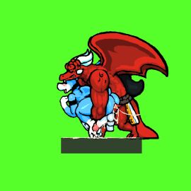 animated ass bates_(oh_so_hero!) big_penis cum cum_in_ass furry gay joe_(oh_so_hero!) male oh_so_hero! penis yaoi