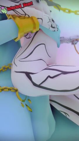 3d 720p animated futanari infected_heart jinn_(rwby) longer_than_10_seconds longer_than_30_seconds longer_than_one_minute moaning salem_(rwby) size_difference sound stomach_bulge tagme vertical_video video voice_acted watermark