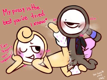 2d 2d_(artwork) color colored cum cum_in_pussy cum_inside cuntboy dandy's_world glisten_(dandy's_world) hi_res highres intersex kahl_(artist) leg_up male penetration penile penile_penetration penis penis_in_pussy pussy reflectivedetective rodger_(dandy's_world) sex tied_arms tied_hands vagina vaginal vaginal_penetration vaginal_sex