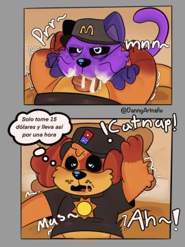 anthro anthro_on_anthro anthro_only canine cat catnap catnap_(poppy_playtime) critters_(poppy_playtime) daniartnsfw dog dogday dogday_(poppy_playtime) doggy domestic_cat domestic_dog domino's_pizza feline furry_only gay male male/male mcdonald's no_humans orange_fur orange_skin poppy_playtime poppy_playtime_(chapter_3) purple_fur purple_skin sex smiling_critters sucking tagme