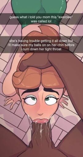 1boy 1girls blowjob brown_hair bull_pov bully bullying cuckold dark-skinned_male dark_skin deepthroat eye_contact female interracial jimmy_neutron_boy_genius judy_neutron light-skinned_female light_skin male milf motherly_cuckold netorare nickelodeon nicktoons not_enough_milk_(artist) partial_male penis pov pov_blowjob pov_eye_contact pov_male source_removed tears