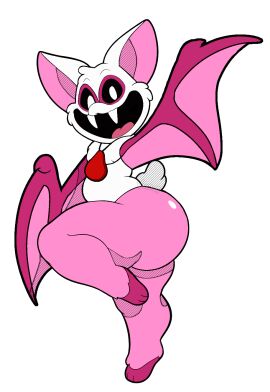 anthro anthro_on_anthro anthro_only ass ass_focus bat bat_ears bat_girl bat_wings critters_(poppy_playtime) curse fangs fangs_bared fangs_out female female_only furry_only nightmare_critters no_humans pink_hips pink_legs pink_wings poppy_playtime poppy_playtime_(chapter_4) rabie_baby_(poppy_playtime) sex smiling_critters solo tagme thick thick_ass thick_thighs vampire_bat vasdocor_09 white_body white_fur white_skin wing wings