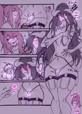 1boy 1girls 2023 albedo_(overlord) angry ass balls balls_grab big_ass big_balls big_butt black_hair bubble_ass bubble_butt chastity_cage chastity_device chastity_key curvaceous curvy curvy_figure demon demon_boy demon_horns female femboy flat_chastity_cage ftm_transformation gender_transformation genderswap genderswap_(ftm) girly heart height_reduction horns huge_ass ibimsjackyyy inverted_chastity_cage key legwear long_hair male male_albedo male_focus mostly_nude nipple_piercing nipples one_eye_closed overlord_(maruyama) pale_skin panties penis penis_in_panties piercing piercings pink_eyes rule_63 secretly_loves_it shalltear_bloodfallen small_penis solo_focus stockings thick_thighs transformation trembling vampire vampire_girl voluptuous voluptuous_male yellow_eyes
