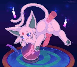 2boys anal anal_sex animal_genitalia animal_penis animated anus ass balls big_penis bodily_fluids bouncing_balls camotli candles canine_genitalia canine_penis cute disembodied_penis duo eeveelution espeon feet feet_up femboy feral feral_penetrated furry gay gay_anal gay_male gay_sex generation_2_pokemon genital_fluids high_quality inside_view knot knotted_penis large_penis looking_at_viewer looking_pleasured male male/male male_penetrating_male nintendo nude nude_male pawpads paws penetration penile_penetration penis penis_in_ass pink_body pink_fur pixel_animation pixel_art pokemon pokemon_(species) pokephilia pokémon_(species) precum prostate see-through sex sweat sweating x-ray_view zoophilia