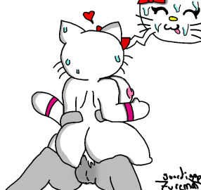 2024 big_breasts bracelet breasts cum cum_in_pussy cum_inside female hair_ornament headgear hello_kitty hello_kitty_(character) hello_kitty_(series) pussy sanrio sweat tagme unknown7u_nsfw uwu white_body white_fur