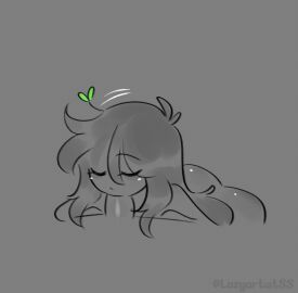 1boy 1girls animated ass blowjob dick excited female happy_sex heart-shaped_pupils hearts_around_head lazyartistss male nude nude_female penis sprout