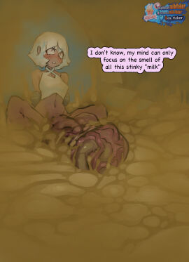 1futa arms_behind_back artist_name bare_shoulders blunt_bangs blush breasts clenched_teeth comic constricted_pupils cum_bath cum_on_body cum_on_penis cum_on_wall dark-skinned_futa dark_skin disgusting_cum english_text erection excessive_cum furrowed_brow futa_only futanari gigantic_penis grimace grotesque_genitals hair_flaps huge_cock hyper_penis intersex looking_up milk_flaker mostly_nude mouth multicolored_background musk musk_clouds navel nose open_mouth original parted_bangs patreon_logo patreon_username penis restrained shiny_skin short_hair sidelocks small_breasts smell smelly_cum solo speech_bubble squatting steam steamy straight_hair subscribestar_logo subscribestar_username sweat tareme thick_cum thick_eyelashes twitter_logo twitter_username uncensored veiny_penis watermark white_bikini white_hair white_pupils worried yellow_cum