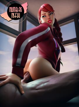 1boy 1girls 2024 3d anal anal_sex ass big_ass blender bottomless completely_nude duo epic_games erect_penis erection female female_focus fortnite fortnite:_battle_royale green_eyes half-dressed half_naked hi_res highres hoodie horny horny_female laying_down laying_on_back light-skinned_female light-skinned_male light_skin looking_at_viewer looking_back looking_pleasured male male/female male_penetrating male_penetrating_female muscular muscular_male nude nude_male numbasnsfw on_back on_top penetration penis pleasure_face ponytail red_hair reverse_cowgirl_position riding riding_penis sex side_view smile smiling summer_fable thenumbersdon'tlie thick_ass thick_thighs topwear watermark