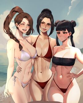 ... 3girls abs annoyed avatar_legends avatar_the_last_airbender azula beach bikini black_swimsuit blush brunette cleavage compact_body dark-skinned_male dark_skin female female/female/female female_focus female_only fire_nation firebender goth goth_girl gothic hairbun laugh laughing laying_down laying_on_stomach lazatheking light-skinned_female light_skin mai_(avatar) male male_pov multiple_females multiple_girls noblewoman nonbender one_eye_closed outdoors pale-skinned_female pale_skin penis princess red_bikini red_swimsuit revealing_clothes sea sidelocks six_pack small_penis_humiliation sokka swimsuit thigh_gap ty_lee unamused water_tribe white_bikini white_swimsuit
